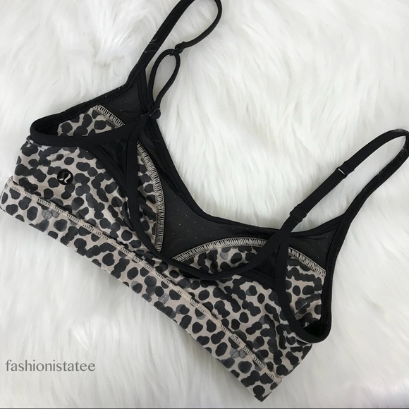 Lululemon dance to yoga bra ace spot grain black 4 - Picture 3 of 8